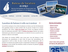 Tablet Screenshot of bateau-location.org